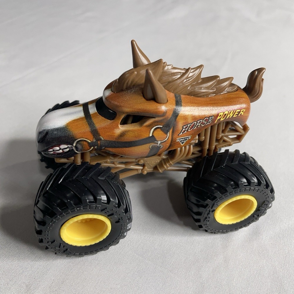 Monster Jam Horse Power Monster Truck 1:64 Spin Master Color Change 2022 Loose